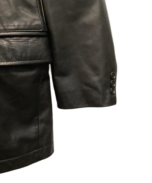 GAP（ギャップ）GAP (ギャップ) レザーコート ブラック サイズ:Ｍの古着・服飾アイテム