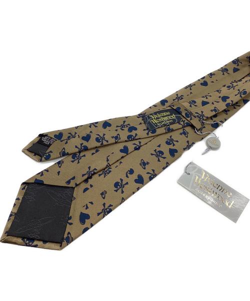 Vivienne Westwood（ヴィヴィアンウエストウッド）Vivienne Westwood (ヴィヴィアンウエストウッド) ネクタイ ベージュ サイズ:なしの古着・服飾アイテム