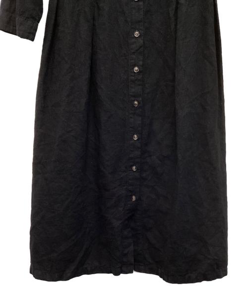 kasurira（カスリラ）kasurira (カスリラ) シャツワンピース ブラック サイズ:ＭＬの古着・服飾アイテム