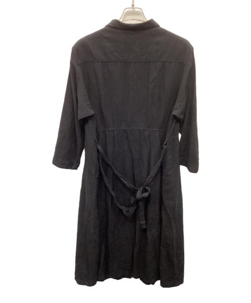kasurira（カスリラ）kasurira (カスリラ) シャツワンピース ブラック サイズ:ＭＬの古着・服飾アイテム