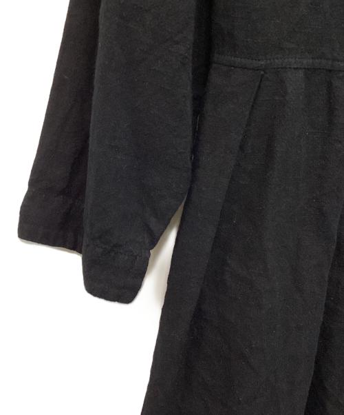 kasurira（カスリラ）kasurira (カスリラ) シャツワンピース ブラック サイズ:ＭＬの古着・服飾アイテム