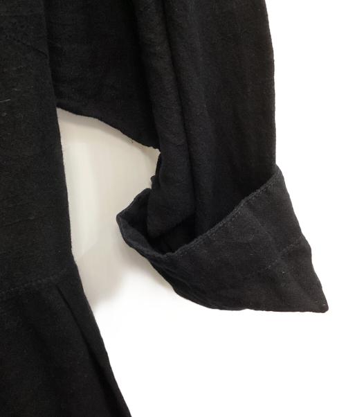 kasurira（カスリラ）kasurira (カスリラ) シャツワンピース ブラック サイズ:ＭＬの古着・服飾アイテム