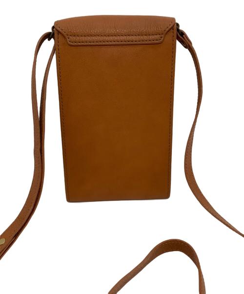 WACHIFIELD（ワチフィールド）WACHIFIELD (ワチフィールド) レザーショルダーポーチ ブラウンの古着・服飾アイテム