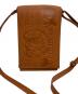 WACHIFIELD (ワチフィールド) レザーショルダーポーチ ブラウン：6000円
