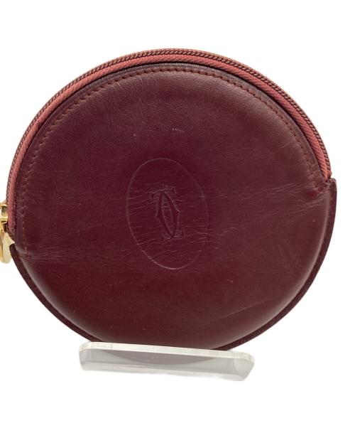 Cartier（カルティエ）Cartier (カルティエ) コインケース ボルドーの古着・服飾アイテム