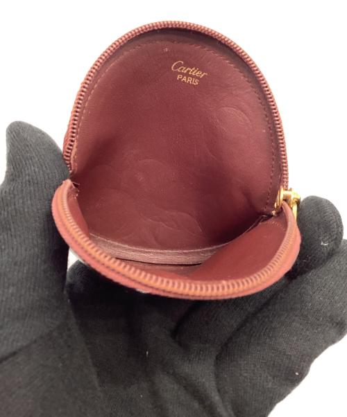 Cartier（カルティエ）Cartier (カルティエ) コインケース ボルドーの古着・服飾アイテム