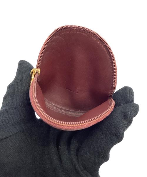 Cartier（カルティエ）Cartier (カルティエ) コインケース ボルドーの古着・服飾アイテム