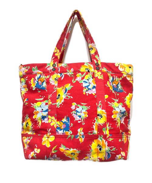 POLO RALPH LAUREN（ポロ・ラルフローレン）POLO RALPH LAUREN (ポロ・ラルフローレン) トートバッグ レッドの古着・服飾アイテム