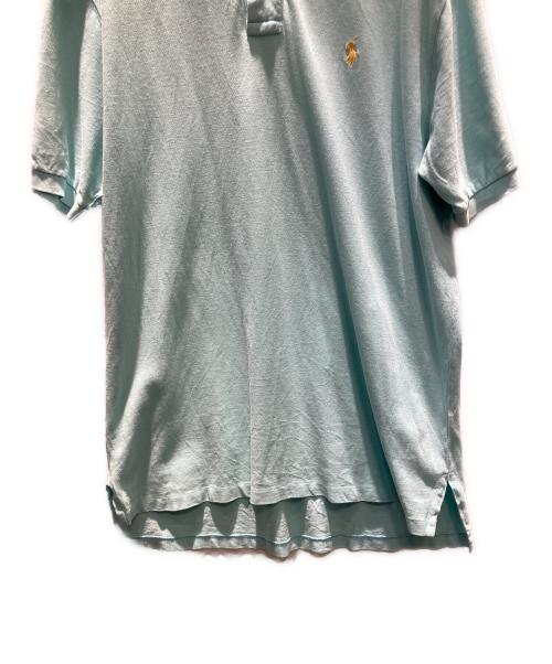 POLO RALPH LAUREN（ポロ・ラルフローレン）POLO RALPH LAUREN (ポロ・ラルフローレン) シャツワンピース スカイブルー サイズ:Lの古着・服飾アイテム