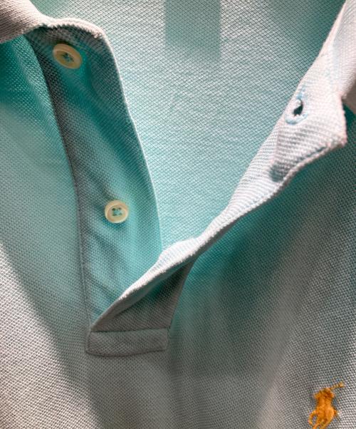 POLO RALPH LAUREN（ポロ・ラルフローレン）POLO RALPH LAUREN (ポロ・ラルフローレン) シャツワンピース スカイブルー サイズ:Lの古着・服飾アイテム
