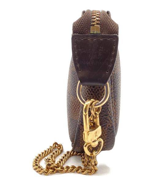 LOUIS VUITTON（ルイ ヴィトン）LOUIS VUITTON (ルイ ヴィトン) ミニ・ポシェット・アクセソワール ブラウンの古着・服飾アイテム