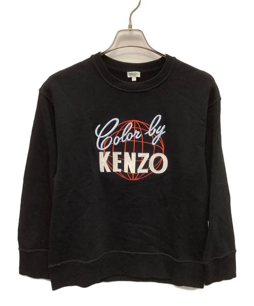 KENZO（ケンゾー）KENZO (ケンゾー) クルーネックスウェット ブラック サイズ:Ｓの古着・服飾アイテム