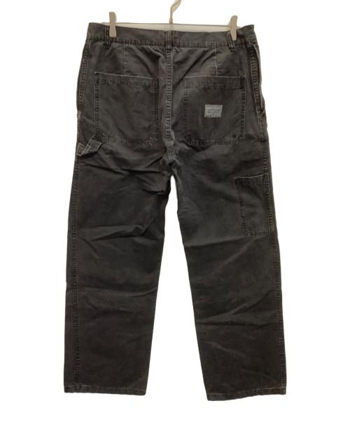 stussy（ステューシー）stussy (ステューシー) ペインターパンツ グレー サイズ:ＸＬの古着・服飾アイテム
