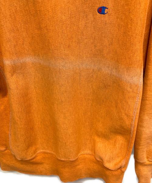 Champion REVERSE WEAVE（チャンピオン リバース ウィーブ）Champion REVERSE WEAVE (チャンピオン リバース ウィーブ) Coats American 刺繍タグ USA製 90'sスウェット イエロー サイズ:Lの古着・服飾アイテム