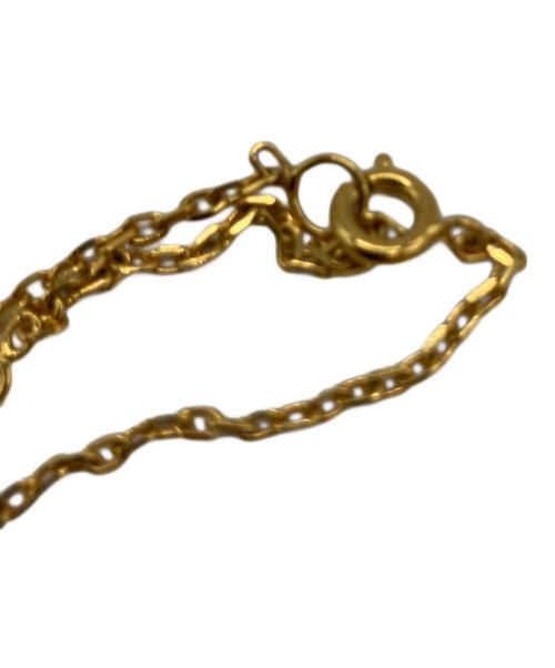 CELINE（セリーヌ）CELINE (セリーヌ) ヴィンテージネックレス ラインストーンラウンドチャームの古着・服飾アイテム