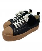 myneマイン）の古着「Hybrid Sneaker ハイブリッド スニーカー G09FW701」｜ブラック