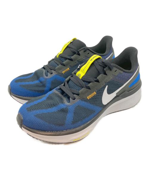 NIKE（ナイキ）NIKE (ナイキ) スニーカー ブラック×ブルー サイズ:28cmの古着・服飾アイテム