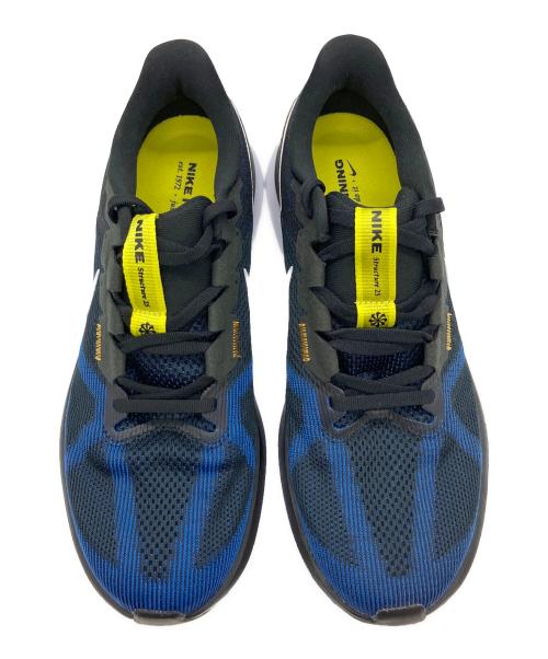 NIKE（ナイキ）NIKE (ナイキ) スニーカー ブラック×ブルー サイズ:28cmの古着・服飾アイテム