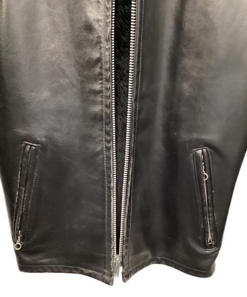 Schott（ショット）Schott (ショット) シングルライダースジャケット ブラック サイズ:34の古着・服飾アイテム
