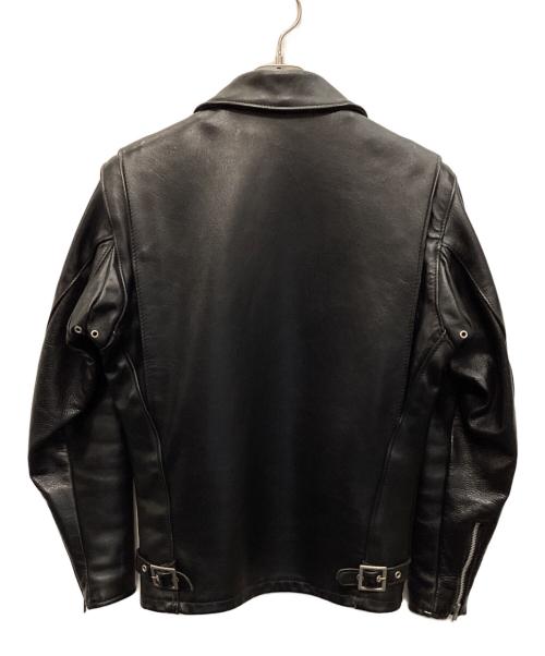 Schott（ショット）Schott (ショット) シングルライダースジャケット ブラック サイズ:34の古着・服飾アイテム
