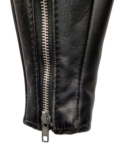 Schott（ショット）Schott (ショット) シングルライダースジャケット ブラック サイズ:34の古着・服飾アイテム