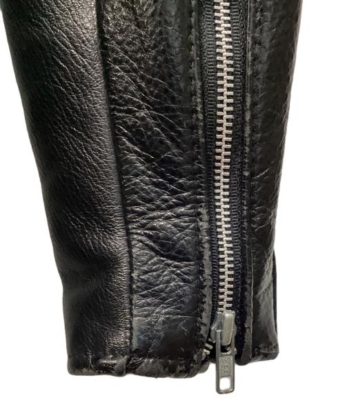 Schott（ショット）Schott (ショット) シングルライダースジャケット ブラック サイズ:34の古着・服飾アイテム
