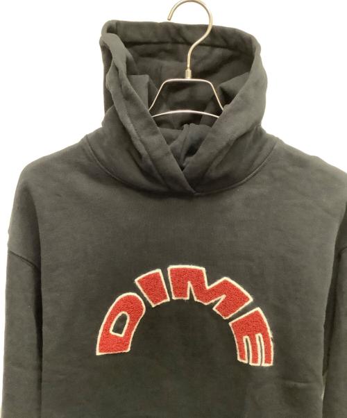 Dime（ダイム）Dime (ダイム) I KNOW アーチロゴパーカー ブラック サイズ:Mの古着・服飾アイテム