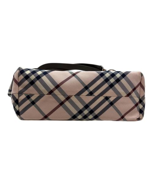 BURBERRY BLUE LABEL（バーバリー ブルー レーベル）BURBERRY BLUE LABEL (バーバリーロンドンブルーレーベル) BURBERRY BLUE LABEL(バーバリーロンドンブルーレーベル）トートバッグ ピンクの古着・服飾アイテム