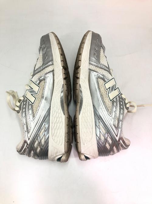 NEW BALANCE（ニューバランス）NEW BALANCE (ニューバランス) スニーカー グレー×ホワイト サイズ:27の古着・服飾アイテム