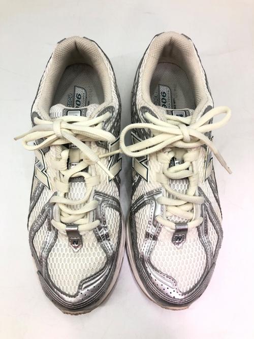 NEW BALANCE（ニューバランス）NEW BALANCE (ニューバランス) スニーカー グレー×ホワイト サイズ:27の古着・服飾アイテム