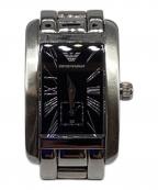 EMPORIO ARMANIエンポリオアルマーニ）の古着「腕時計」｜ブラック