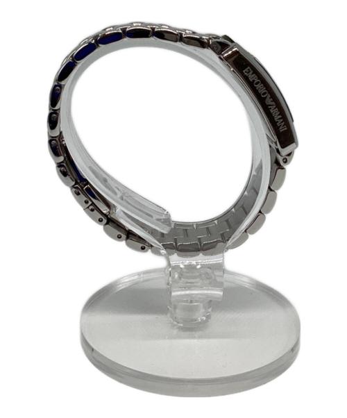 EMPORIO ARMANI（エンポリオアルマーニ）EMPORIO ARMANI (エンポリオアルマーニ) 腕時計 ブラックの古着・服飾アイテム