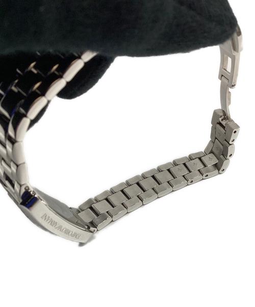 EMPORIO ARMANI（エンポリオアルマーニ）EMPORIO ARMANI (エンポリオアルマーニ) 腕時計 ブラックの古着・服飾アイテム