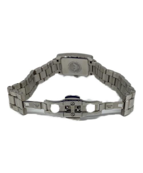 EMPORIO ARMANI（エンポリオアルマーニ）EMPORIO ARMANI (エンポリオアルマーニ) 腕時計 ブラックの古着・服飾アイテム