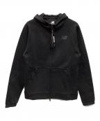 NEW BALANCEニューバランス）の古着「ジップパーカー」｜ブラック
