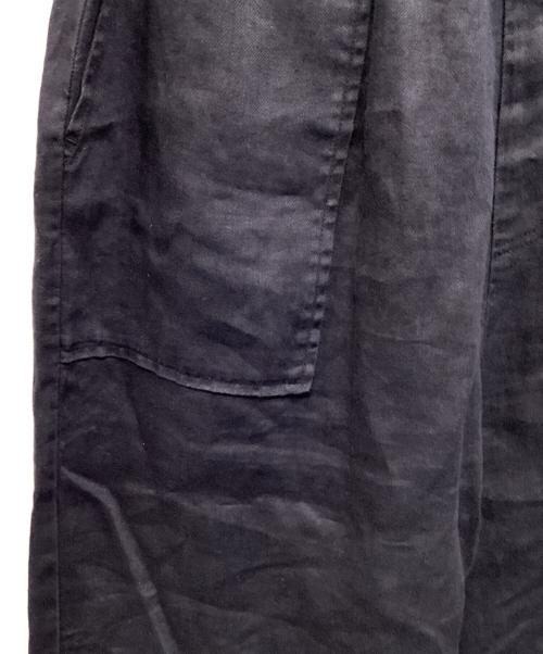 NUME（ヌメ）NUME (ヌメ) リネンパンツ ネイビー サイズ:Ｍの古着・服飾アイテム