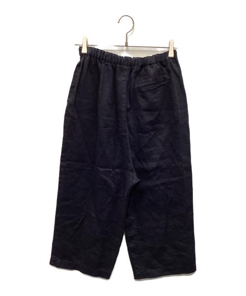 NUME（ヌメ）NUME (ヌメ) リネンパンツ ネイビー サイズ:Ｍの古着・服飾アイテム