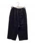 中古・古着 NUME (ヌメ) リネンパンツ ネイビー サイズ:Ｍ：6000円