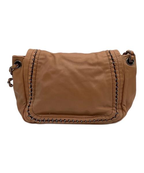 CHANEL（シャネル）CHANEL (シャネル) チェーンショルダーバッグ ブラウンの古着・服飾アイテム