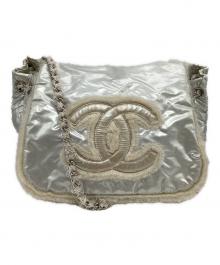 CHANEL（シャネル）の古着「チェーンショルダーバッグ」｜シルバー