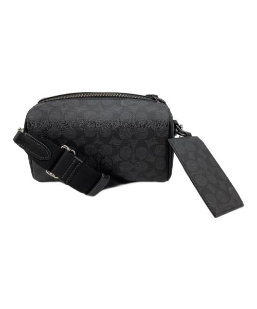 COACH（コーチ）COACH (コーチ) アクセルクロスボディバッグ グレー×ブラックの古着・服飾アイテム
