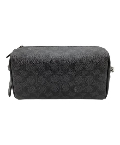 COACH（コーチ）COACH (コーチ) アクセルクロスボディバッグ グレー×ブラックの古着・服飾アイテム