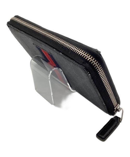 GUCCI（グッチ）GUCCI (グッチ) ラウンドジップウォレット ブラックの古着・服飾アイテム