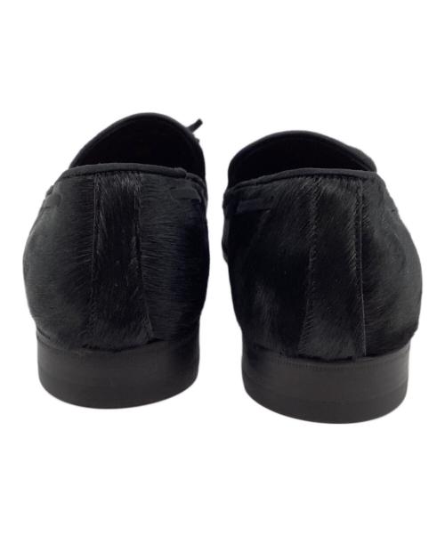 HIROSHI TSUBOUCHI  JUN（ヒロシツボウチ）HIROSHI TSUBOUCHI  JUN (ヒロシツボウチ) タッセルローファー ブラック サイズ:28ｃｍの古着・服飾アイテム