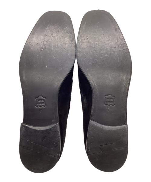 HIROSHI TSUBOUCHI  JUN（ヒロシツボウチ）HIROSHI TSUBOUCHI  JUN (ヒロシツボウチ) タッセルローファー ブラック サイズ:28ｃｍの古着・服飾アイテム