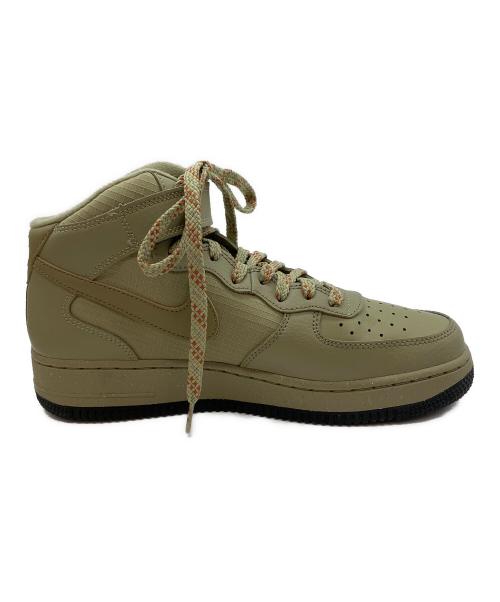 NIKE（ナイキ）NIKE (ナイキ) AIR FORCE 1 MID 07 スニーカー カーキ サイズ:26.5cmの古着・服飾アイテム