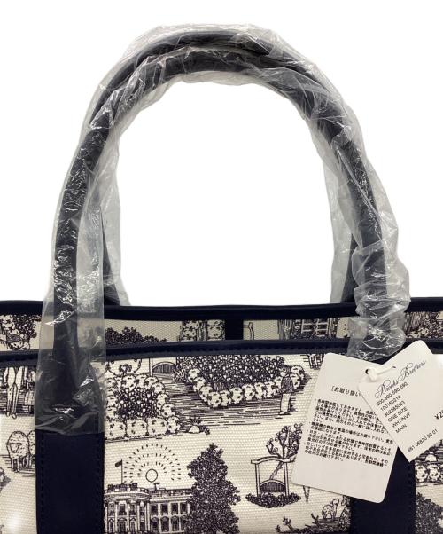 BROOKS BROTHERS（ブルックスブラザーズ）BROOKS BROTHERS (ブルックスブラザーズ) トートバッグ ホワイト×ネイビー 未使用品の古着・服飾アイテム