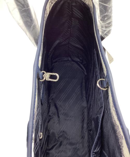 BROOKS BROTHERS（ブルックスブラザーズ）BROOKS BROTHERS (ブルックスブラザーズ) トートバッグ ホワイト×ネイビー 未使用品の古着・服飾アイテム