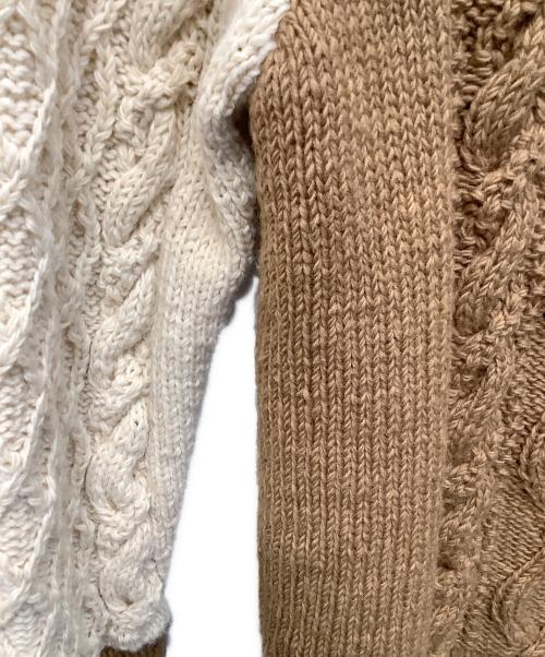 HIMALAYAN CLIMBER'S HAND KNIT（ヒマラヤン クライマーズ ハンドニット）HIMALAYAN CLIMBER'S HAND KNIT (ヒマラヤン クライマーズ ハンドニット) HIMALAYAN CLIMBER'S HAND KNIT ベージュ サイズ:Ｌの古着・服飾アイテム