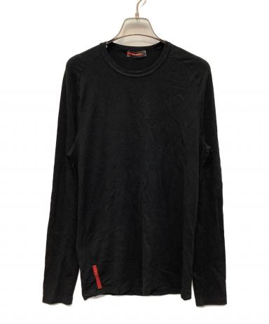 PRADA トップス 黒 匿名発送 Mサイズ 新品未使用 PRADA - ［美品 匿名配送］PRADA トップス Mの通販 by クッキー's shop